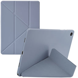 Origami Bookcase voor de Lenovo Tab P12 - Dark Lavender