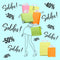 Origami papier pak 100 blad 20x20cm Neon