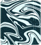 Origami Sleepcover Geschikt voor Kobo Libra 2 Hoes Abstract Petroleum kleuren * - ereader hoesje - cover