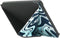 Origami Sleepcover Geschikt voor Kobo Libra 2 Hoes Abstract Petroleum kleuren * - ereader hoesje - cover