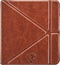 Origami Sleepcover Geschikt voor Kobo Libra H2O Hoesje Cognac Bruin * - ereader hoesje - cover