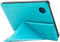 Origami Sleepcover Geschikt voor Tolino Shine 4 Hoes Turquoise