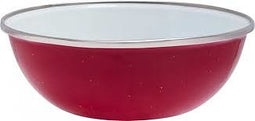 Origin Outdoors Emaille kom rood