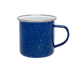 Origin Outdoors Emaille mok blauw