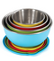 Origin Outdoors Stainless Steel Bowl Set, 4 stuks