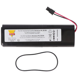 Original battery for hand lamp LiIon 3.7V 5000mAh 18.5 Wh Ex-protected suitable for Acculux knee lam