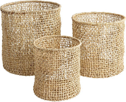Original Home Lampenkamp en mand - Abaca - Checker Shade & Basket