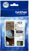 Original Ink Cartridge Brother LC422VAL Multicolour