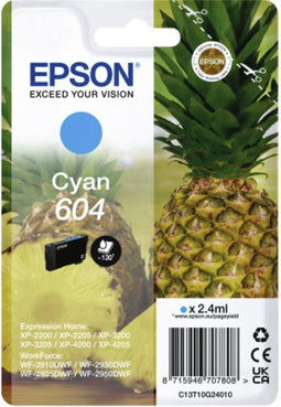 Original Ink Cartridge Epson 604 Cyan