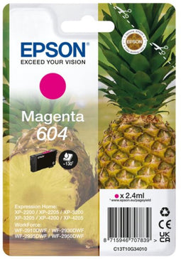 Original Ink Cartridge Epson 604 Magenta