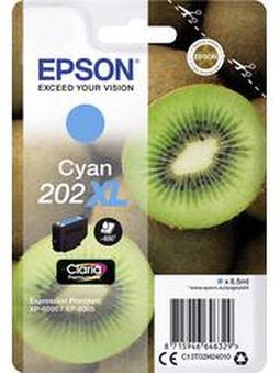 Original Ink Cartridge Epson Singlepack Cyan 202XL Claria Premium Ink Cyan