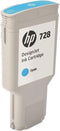 Original Ink Cartridge HP 728 Cyan
