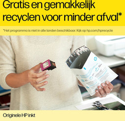 Original Ink Cartridge HP P2V82A Black