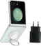 Origineel Samsung Z Flip 5 Starter Pack (Clear Gadget Case en Adapter)