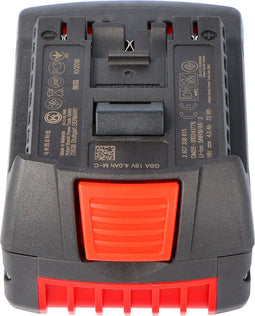 Originele Bosch GSR 18 V-LI batterij 2607336815 met 18 volt en 4000 mAh