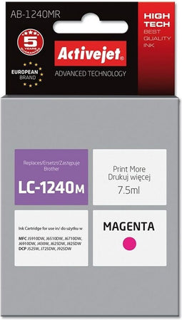 Originele inkt cartridge Activejet AB-1240MR Magenta