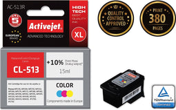 Originele inkt cartridge Activejet AC-513R Cyaan/Magenta/Geel