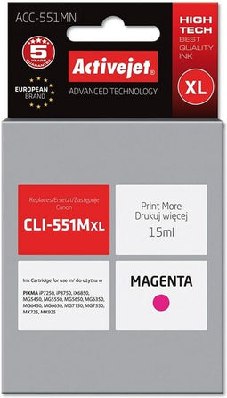 Originele inkt cartridge Activejet ACC-551MN Magenta