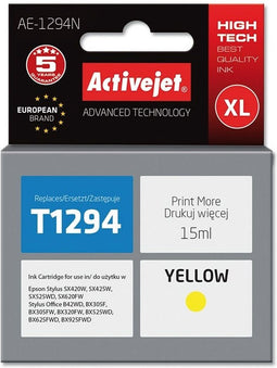 Originele inkt cartridge Activejet AE-1294N Geel