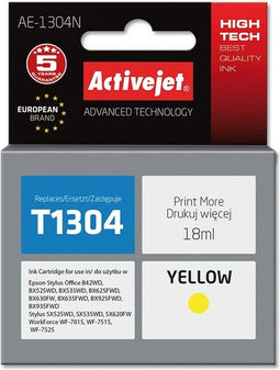 Originele inkt cartridge Activejet AE-1304N Geel