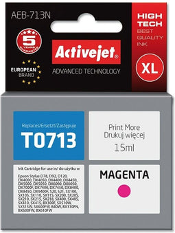 Originele inkt cartridge Activejet AEB-713N Magenta