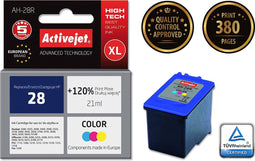 Originele inkt cartridge Activejet AH-28R Cyaan/Magenta/Geel