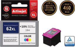 Originele inkt cartridge Activejet AH-62CRX Cyaan/Magenta/Geel