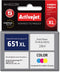Originele inkt cartridge Activejet AH-651CRX Cyaan/Magenta/Geel