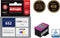 Originele inkt cartridge Activejet AH-652CR Cyaan/Magenta/Geel