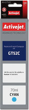 Originele inkt cartridge Activejet AH-GT52C Zwart Cyaan