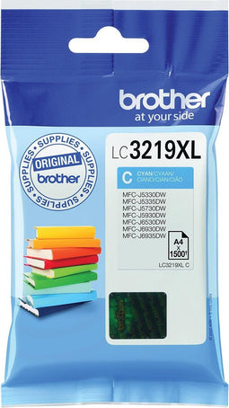 Originele inkt cartridge Brother LC3219XL Cyaan