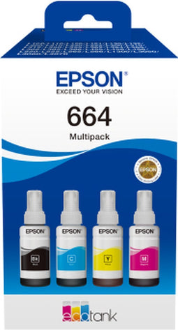 Originele inkt cartridge Epson C13T66464A Zwart/Cyaan/Magenta/Geel