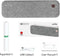 Originele Peripage A40 Sky Grey Draagbare Bluetooth Printer - Thermisch - Mobiel- A4- Zwart Wit - Inclusief een rol thermisch papier -Draadloos - Compact - Draagbaar