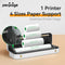 Originele Peripage A40 Sky Grey Draagbare Bluetooth Printer - Thermisch - Mobiel- A4- Zwart Wit - Inclusief een rol thermisch papier -Draadloos - Compact - Draagbaar