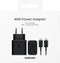 Originele Samsung 45W Efficiency Adapter met USB-C Kabel 1.8 Meter Zwart