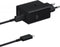 Originele Samsung 50W Power Adapter Duo met USB-C Kabel 1.8 Meter 5A Zwart