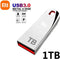 Originele Xiaomi Metal Usb 1Tb 3.0 Flash Drives - Hoge Snelheid Pendrive - Usb Drive - Draagbare Ssd Memoria - Usb TYPE-C - zilvergrijs