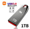 Originele Xiaomi Metal Usb 1Tb 3.0 Flash Drives - Hoge Snelheid Pendrive - Usb Drive - Draagbare Ssd Memoria - Usb TYPE-C - donkergrijs
