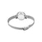 Skagen ANITA MICRO - Dames Horloge 22 mm - Zilverkleurig met zandsteenblauwe wijzerplaat