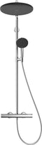 Hansgrohe Raindance Alive S Puro - Showerpipe - Ecostat thermostaat - 300mm - 1 straalfunctie - Chroom