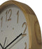 Orium by Cep wandklok Oslo, diameter 41 cm, houten frame, wit