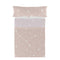 Happy Friday Sheet set 2 pieces Little star pink 160x270 cm (Single) Pink