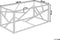 ORLAND - Salontafel - Zilver - Glas