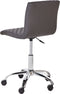 ORLANDO - Bureaustoel - Donkergrijs - Kunstleer