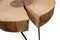 HSM Collection Salontafel Roxy - 4 bladen - natural oil/black