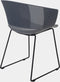 Orly tuinstoel polypropyleen grijs