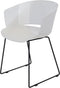 Orly tuinstoel polypropyleen wit