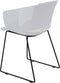 Orly tuinstoel polypropyleen wit