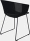 Orly tuinstoel polypropyleen zwart