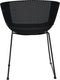 Orly tuinstoel polypropyleen zwart
